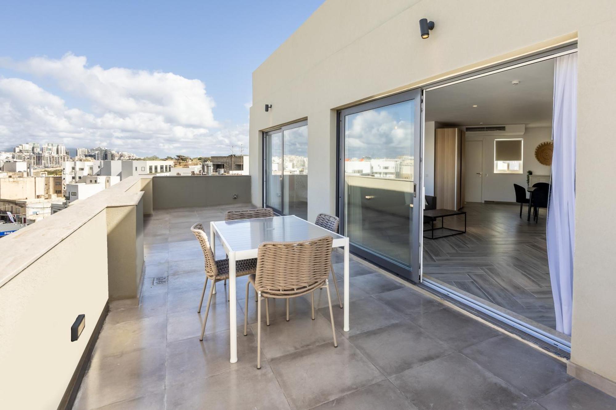 The Cube - Designer Finished Studio Penthouse By Sf Homes Gzira 外观 照片